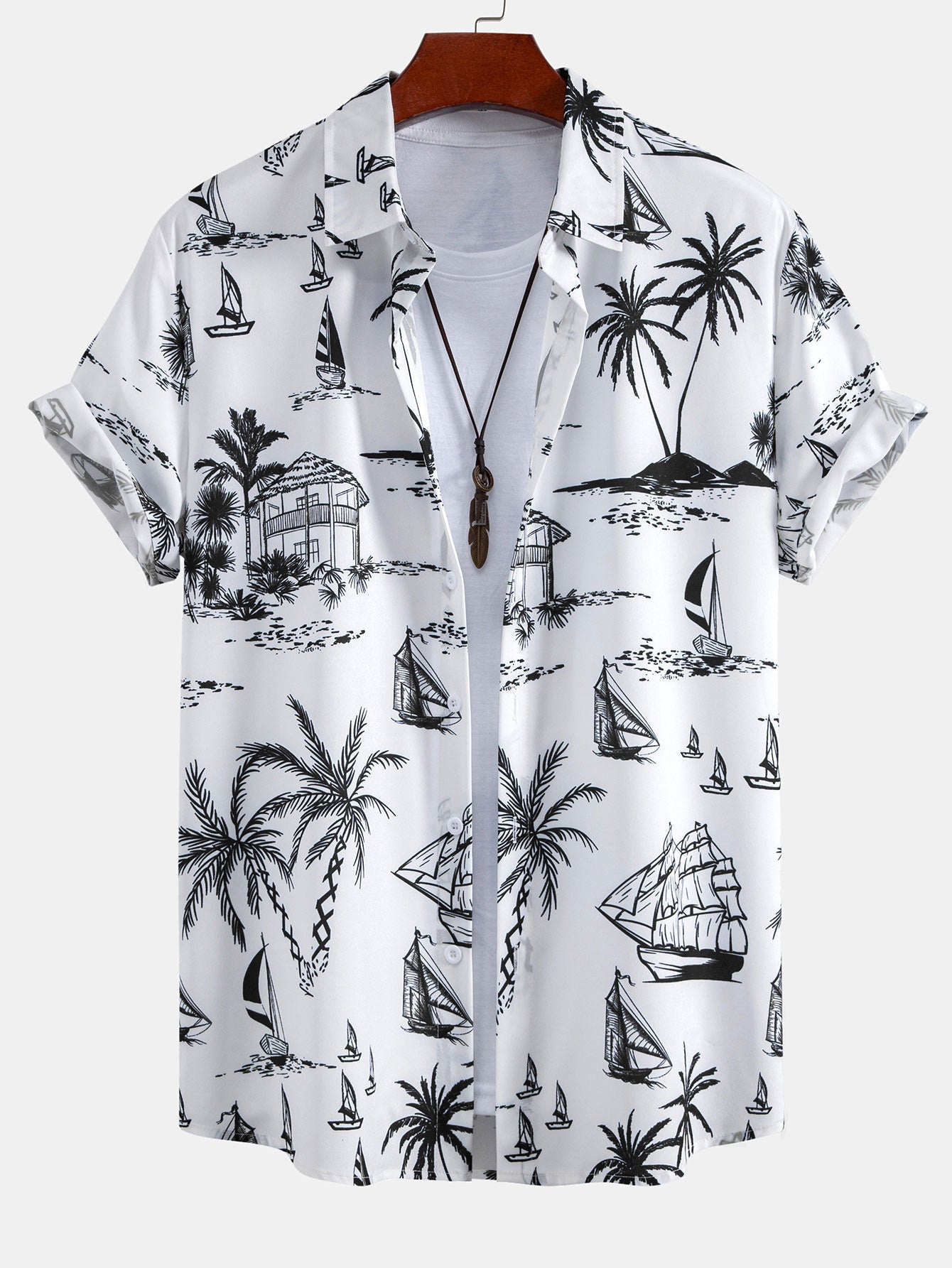 Breeze | Island Print Shirt & Shorts