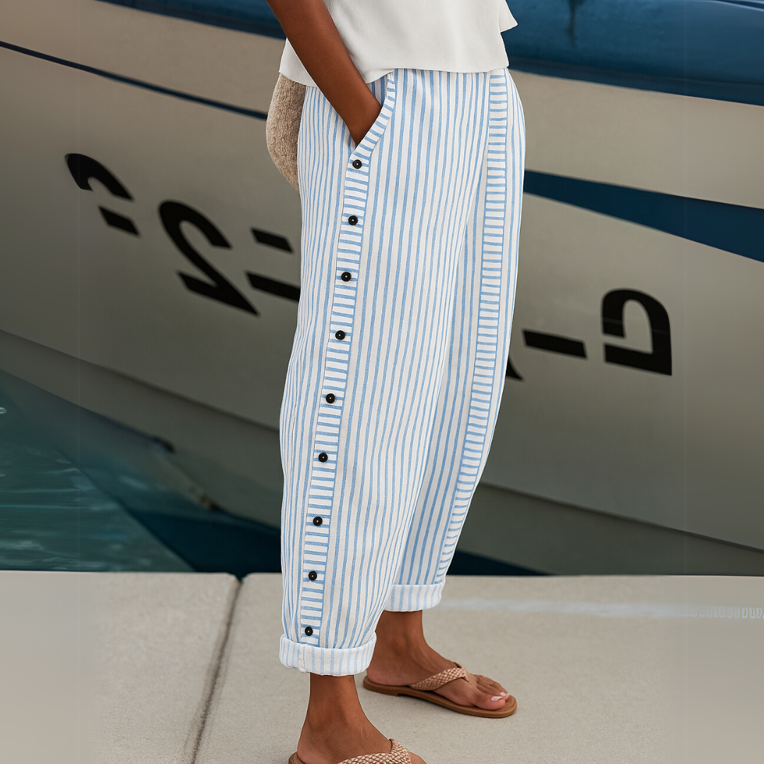 Breezy | Coastal Stripe Trousers