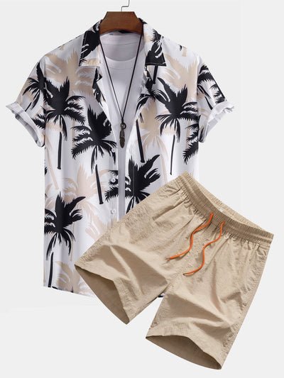 Palmera | Tropical Print Shirt & Shorts