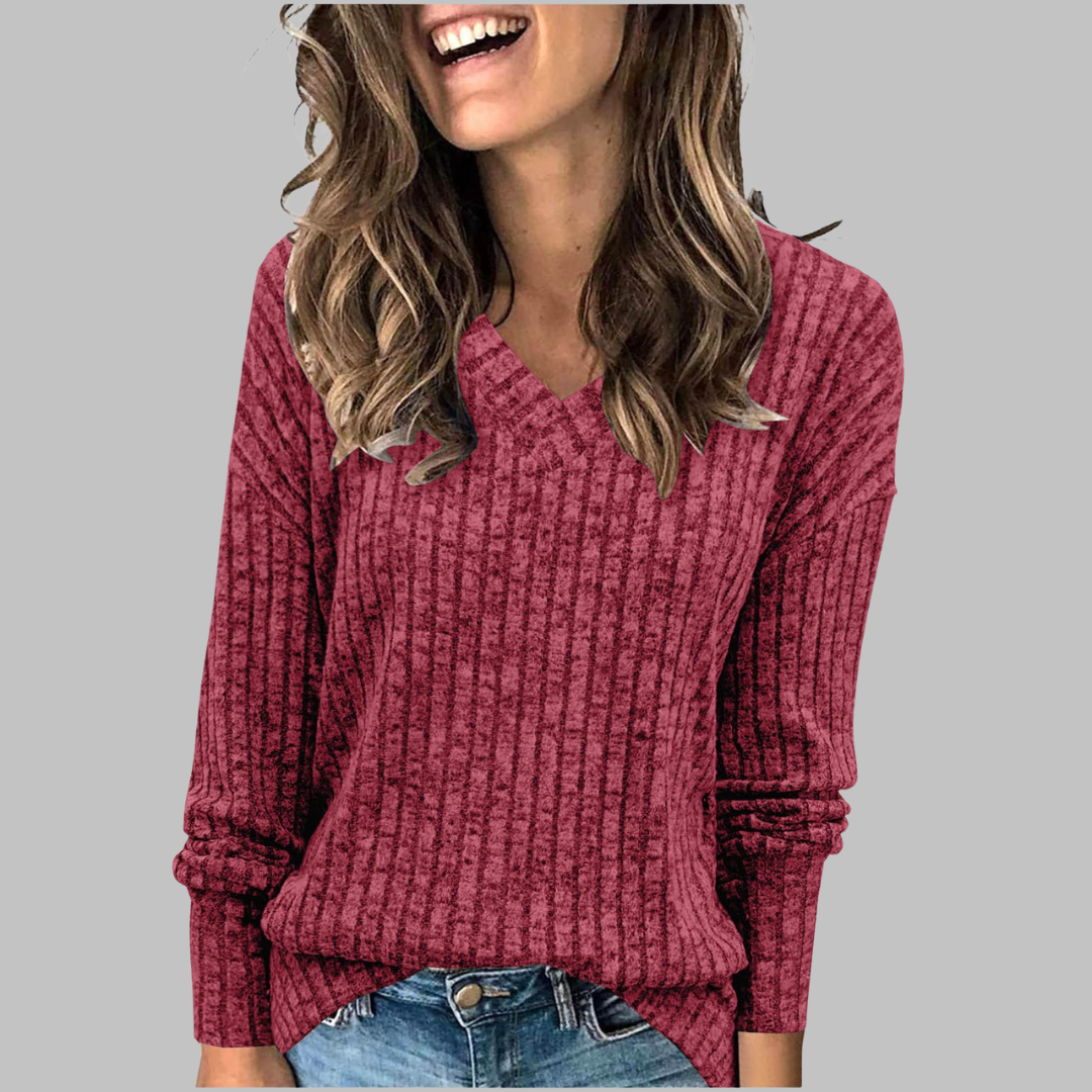 Dune | Cozy V-Neck Sweater