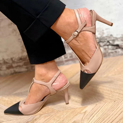 Zara | Chic Two-Tone Court Shoes