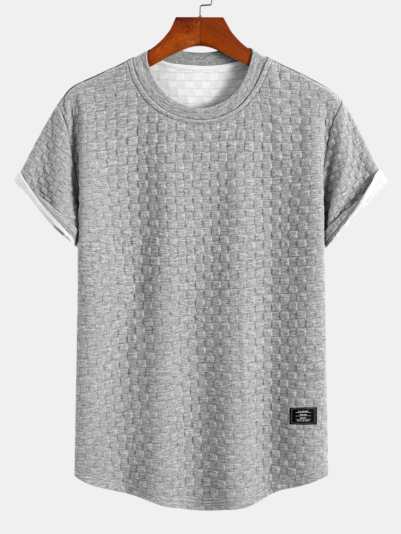 Coco | Chic Jacquard T-Shirt