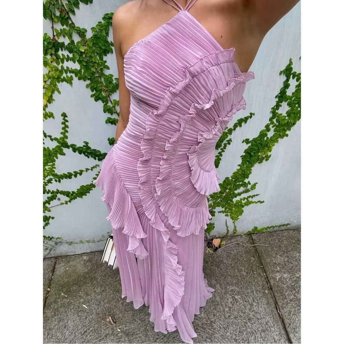 Lana | Flowy Ruffled Maxi Dress