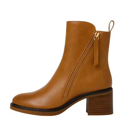 Zara | Chic Leather Ankle Boots