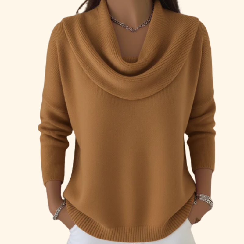 Elara | Chic Collar Sweater