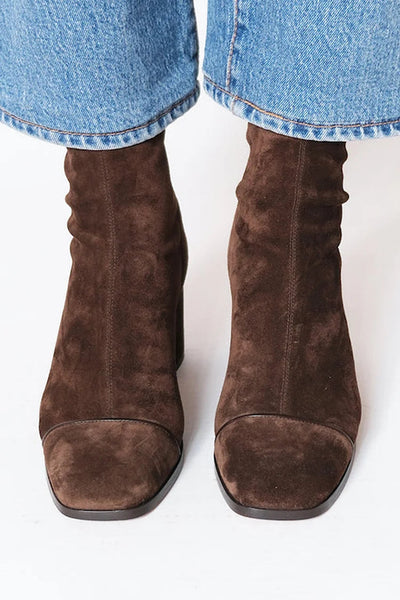 Nora | Luxurious Suede Ankle Boots