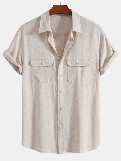 Breezy | Utility Shirt & Linen Trousers