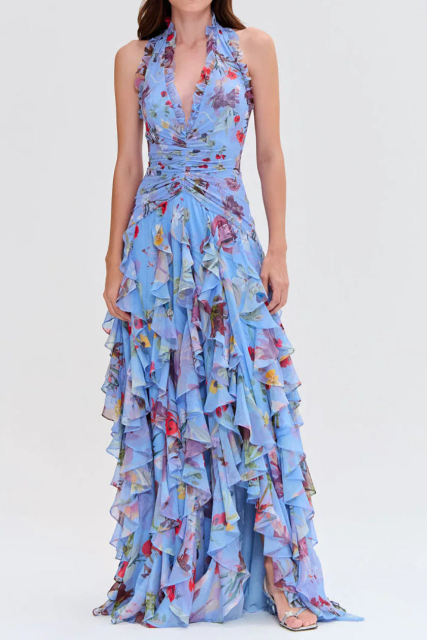 Florence | Charming Floral Maxi Dress