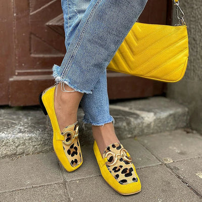 Zara | Chic Yellow Loafers