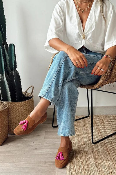 Kira | Chic Brown Loafers