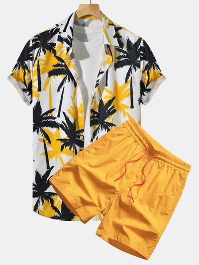 Palmera | Tropical Print Shirt & Shorts