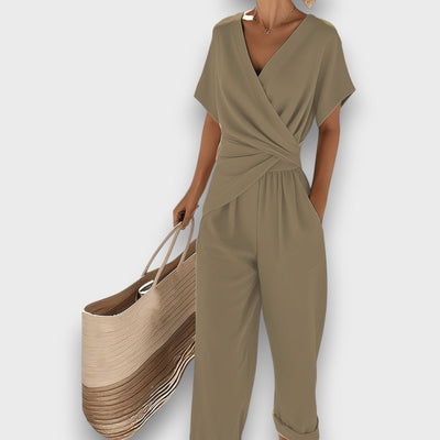 Cleo | Chic Wrap Jumpsuit