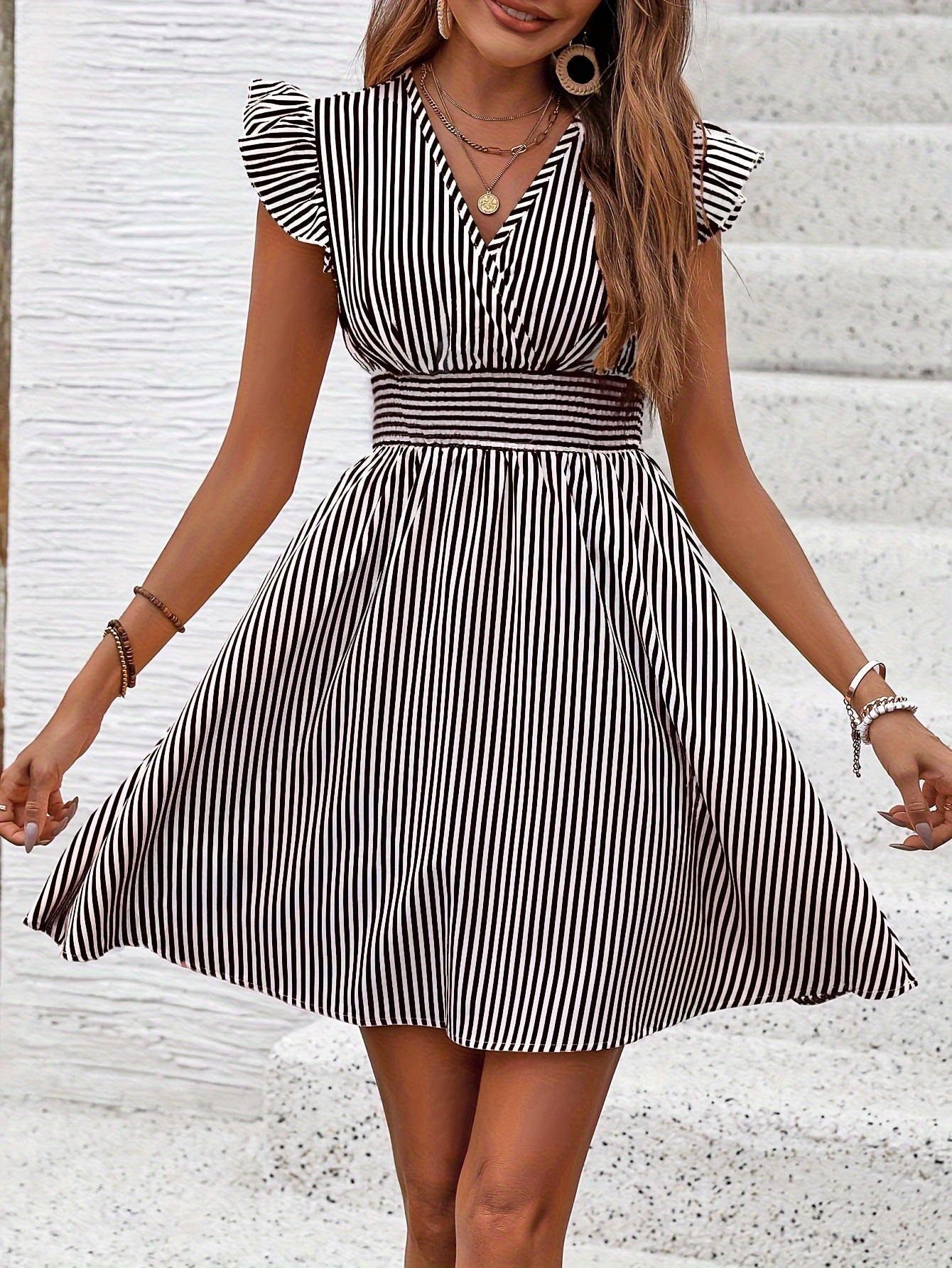 Nala | Breezy Striped Summer Dress