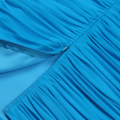 Azure | Chic Strapless Midi Dress