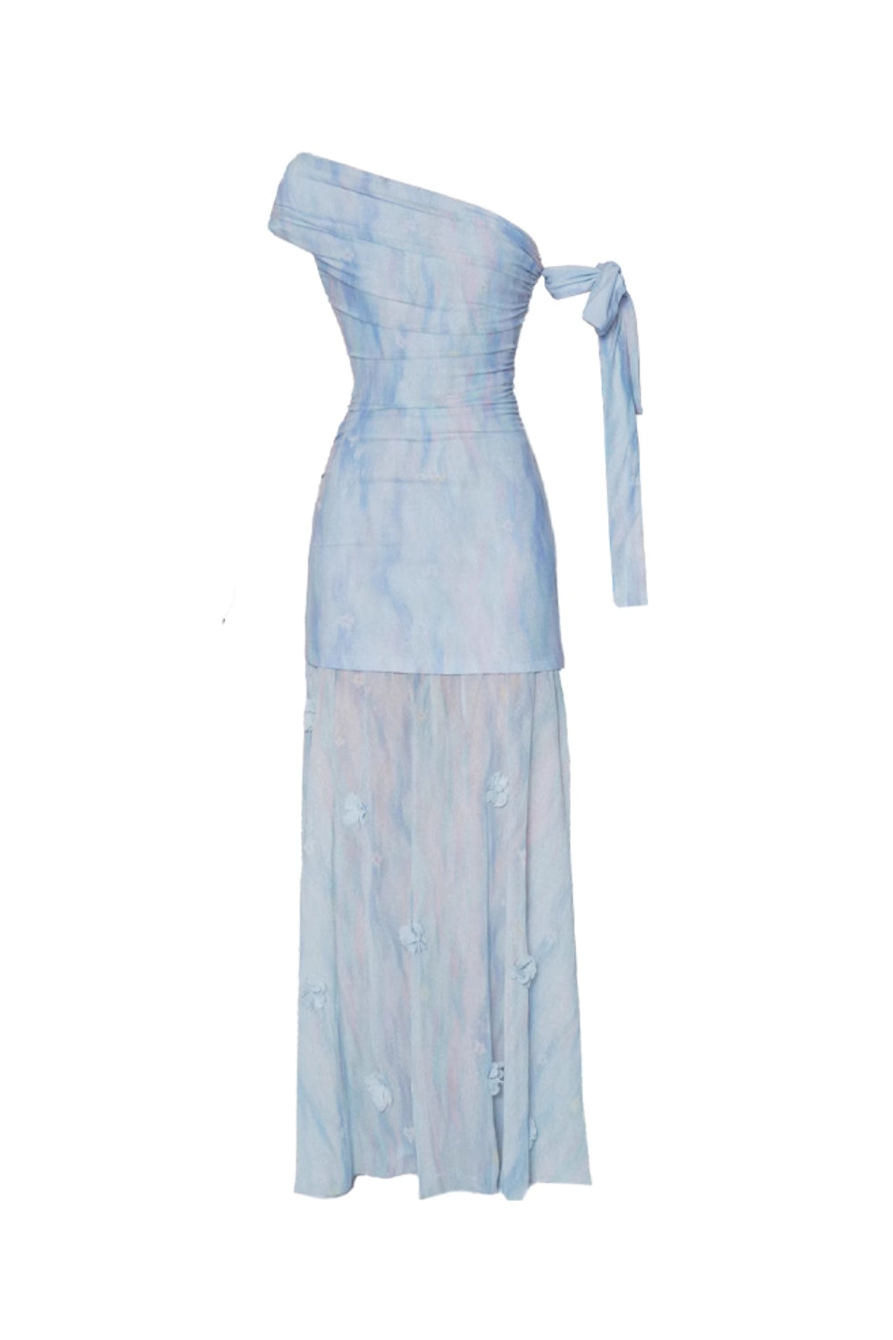 Zara | Chic One-Shoulder Maxi Dress