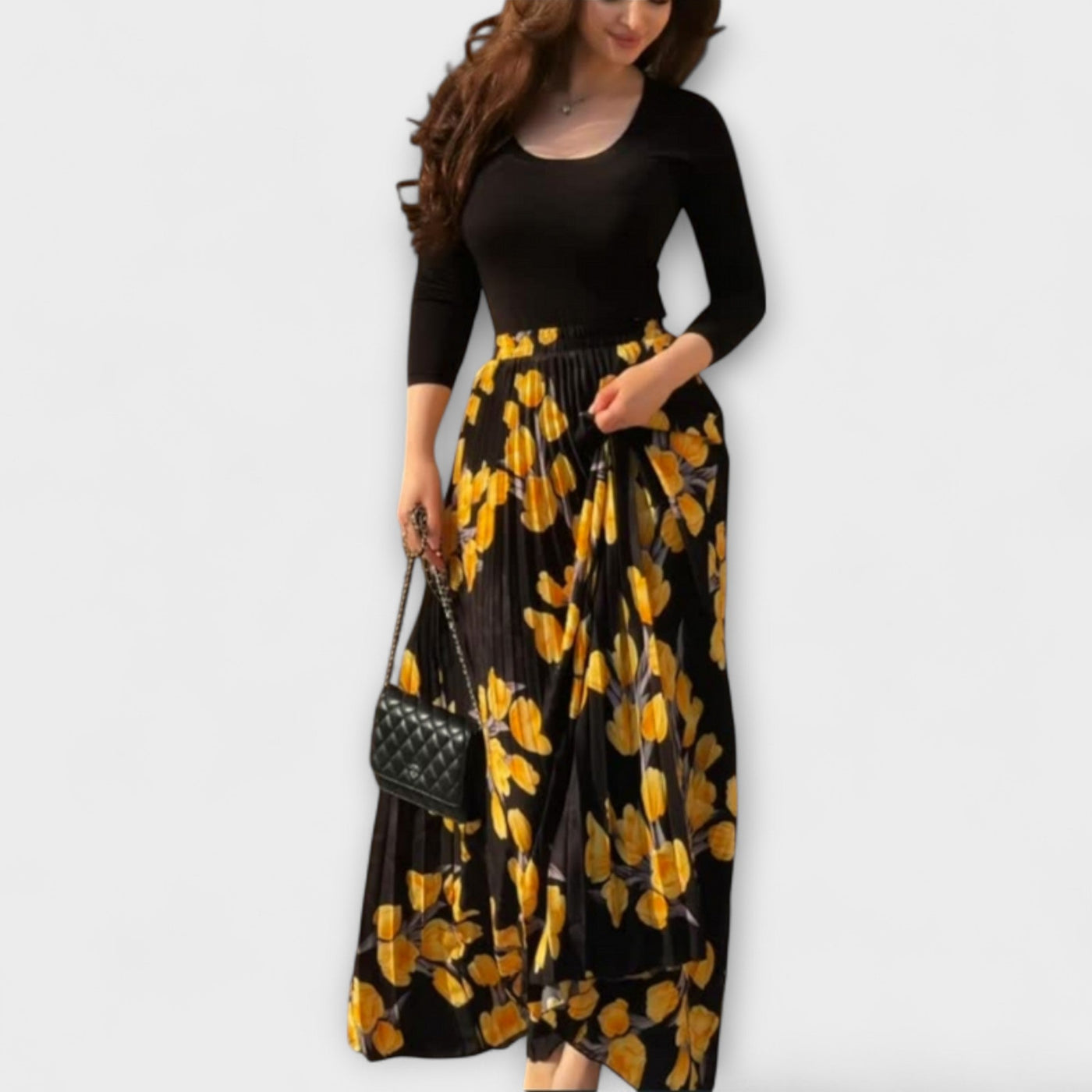 Violette | Pleated Skirt and Top Set