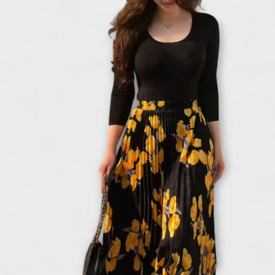 Violette | Pleated Skirt and Top Set