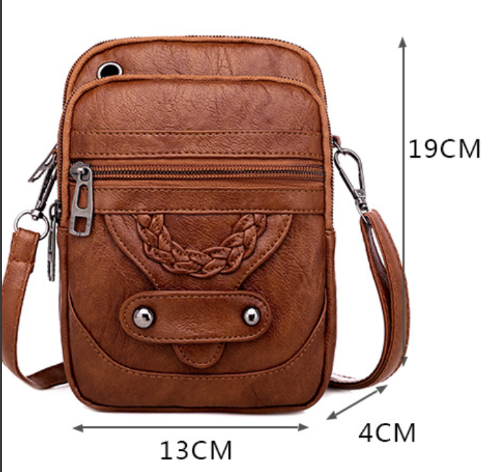 Bella | Chic Vintage Leather Bag