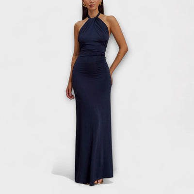 Lyra | Chic Halter Maxi Dress