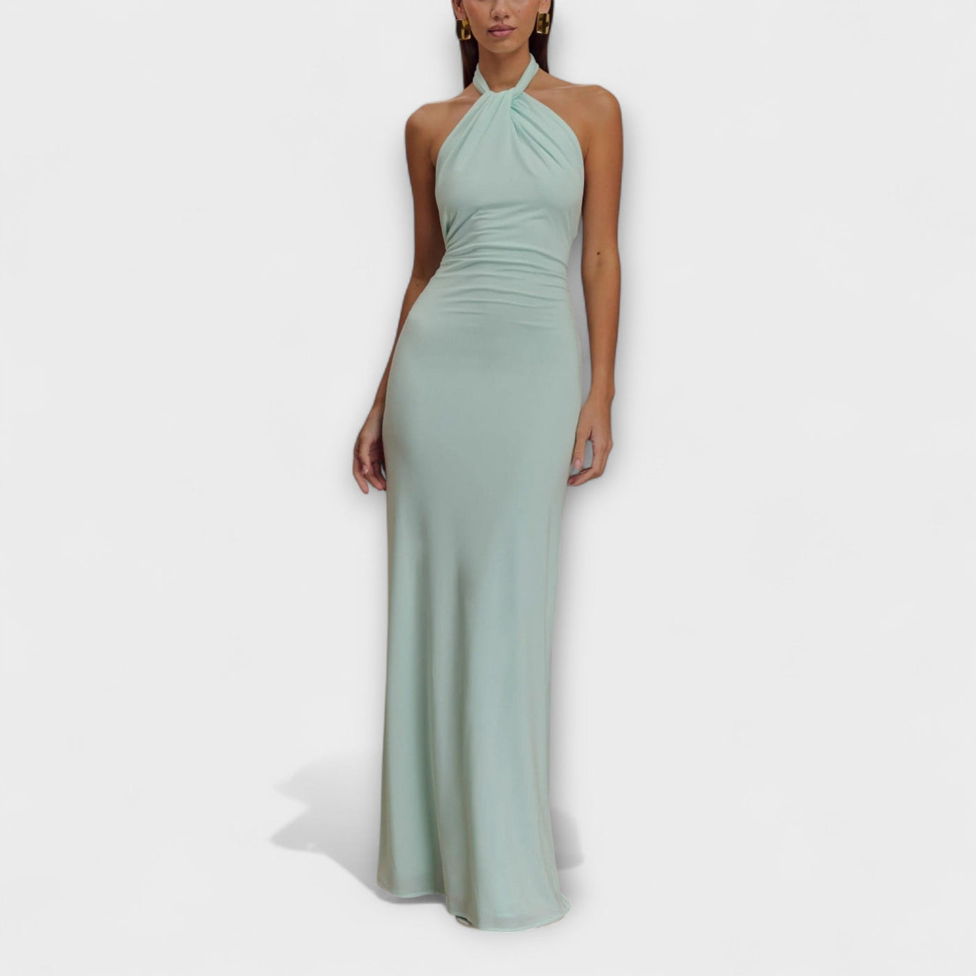 Lyra | Chic Halter Maxi Dress