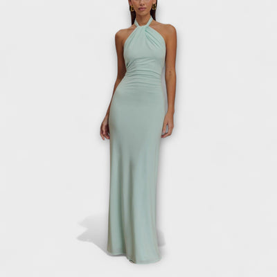 Lyra | Chic Halter Maxi Dress
