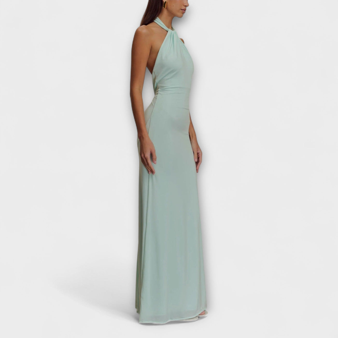 Lyra | Chic Halter Maxi Dress