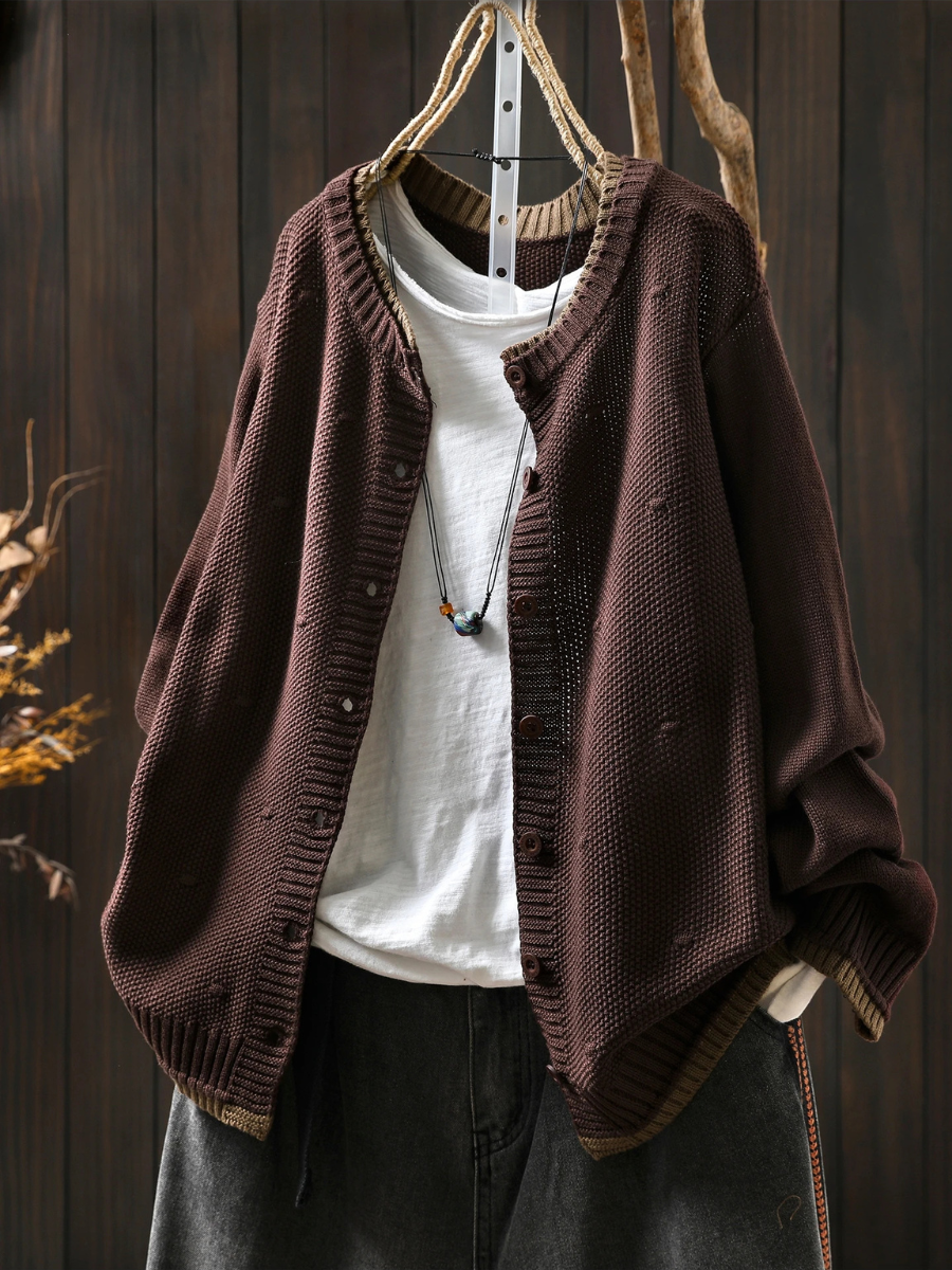Isolde | Textured Cozy Cardigan