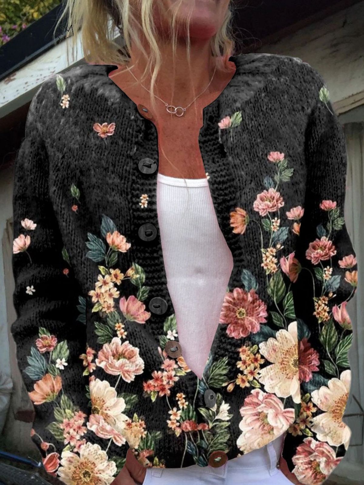 Blossom | Chic Floral Cardigan
