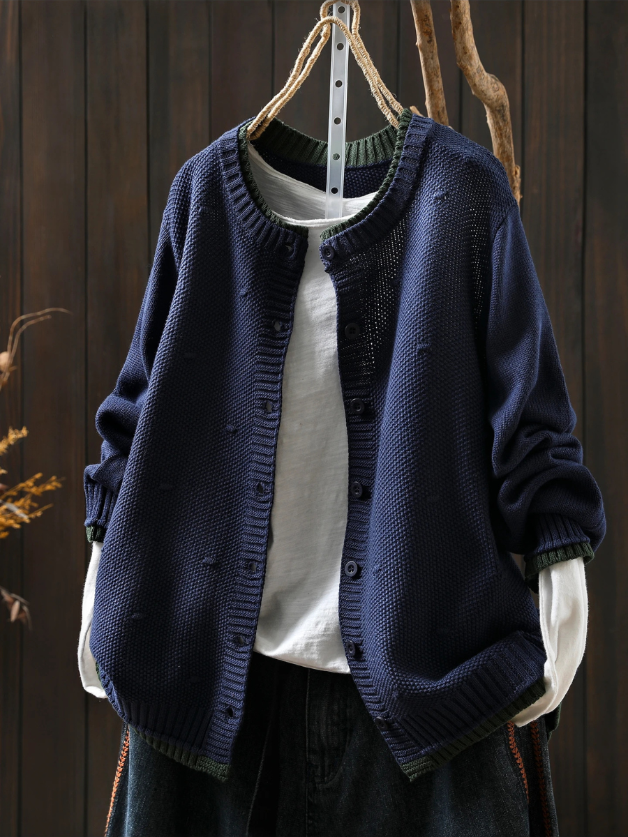 Isolde | Textured Cozy Cardigan