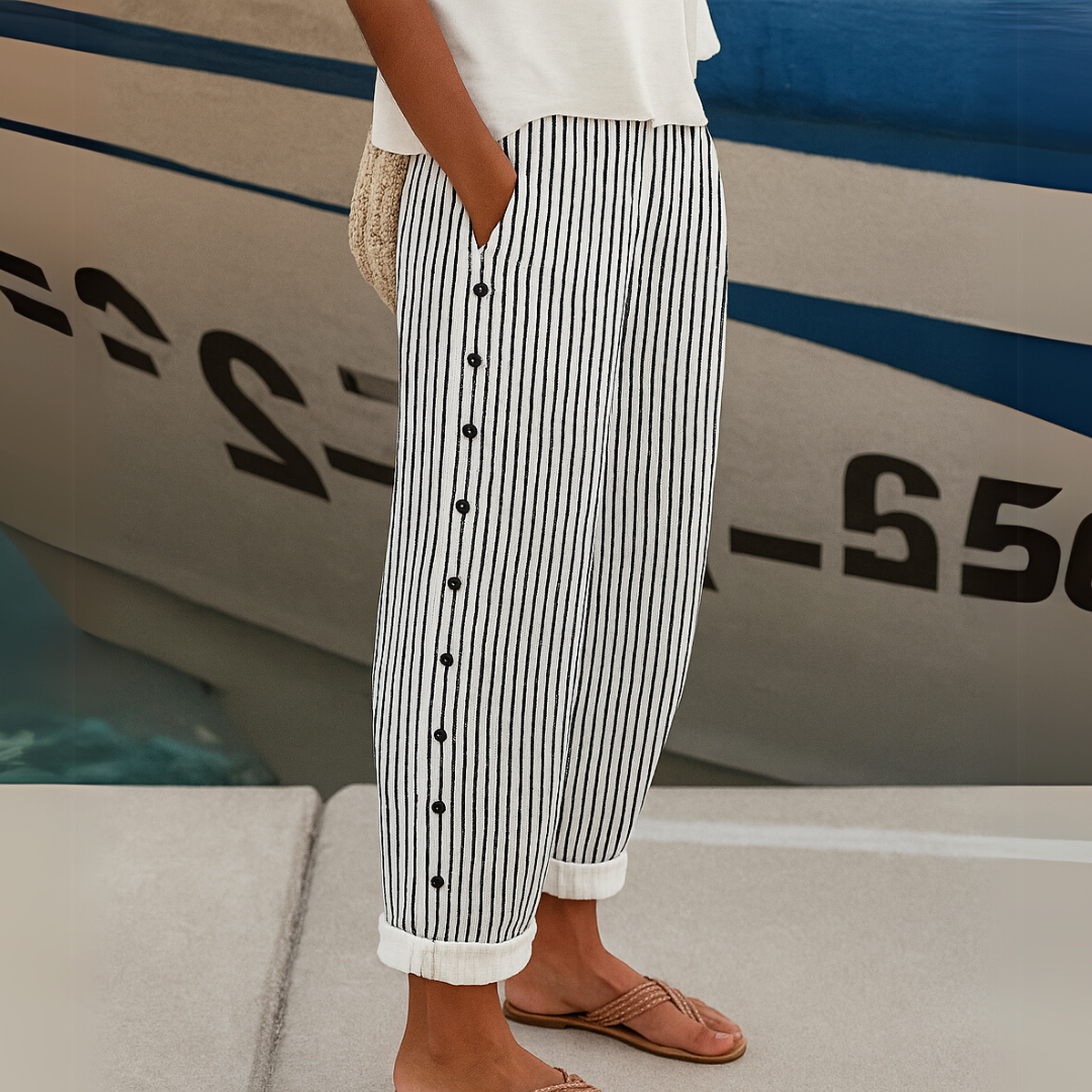 Breezy | Coastal Stripe Trousers