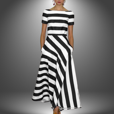 Zara | Breezy Striped Dress