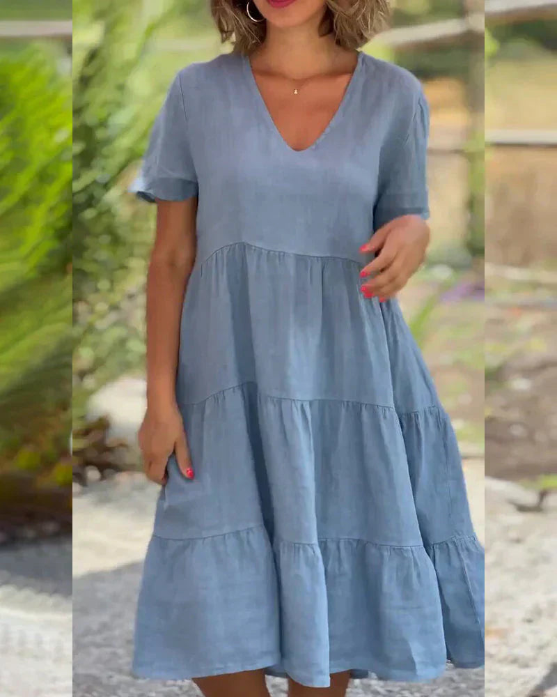 Breeze | Effortless Summer V-neck Dress