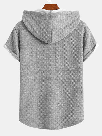 Zara | Chic Hooded Tee & Shorts