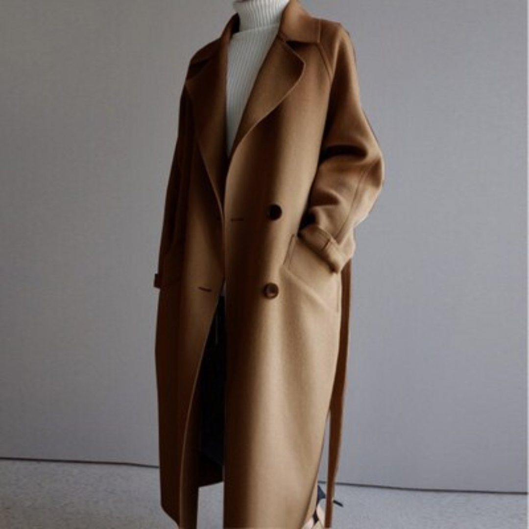 Zara | Timeless Wool Overcoat