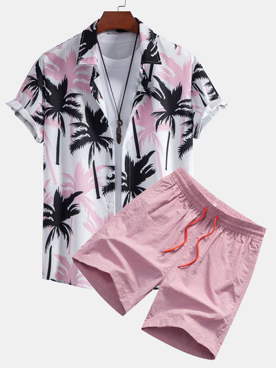 Palmera | Tropical Print Shirt & Shorts