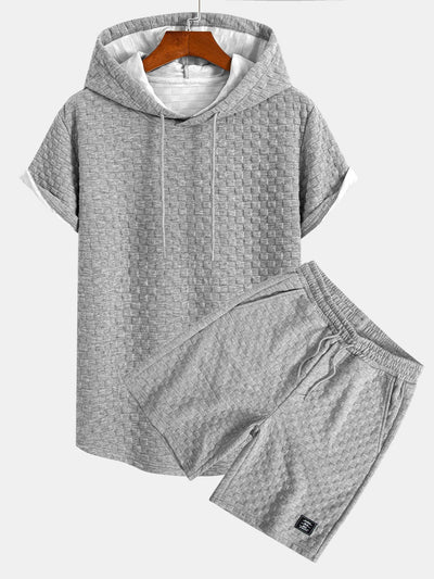 Zara | Chic Hooded Tee & Shorts