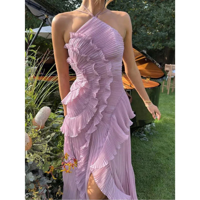 Lana | Flowy Ruffled Maxi Dress