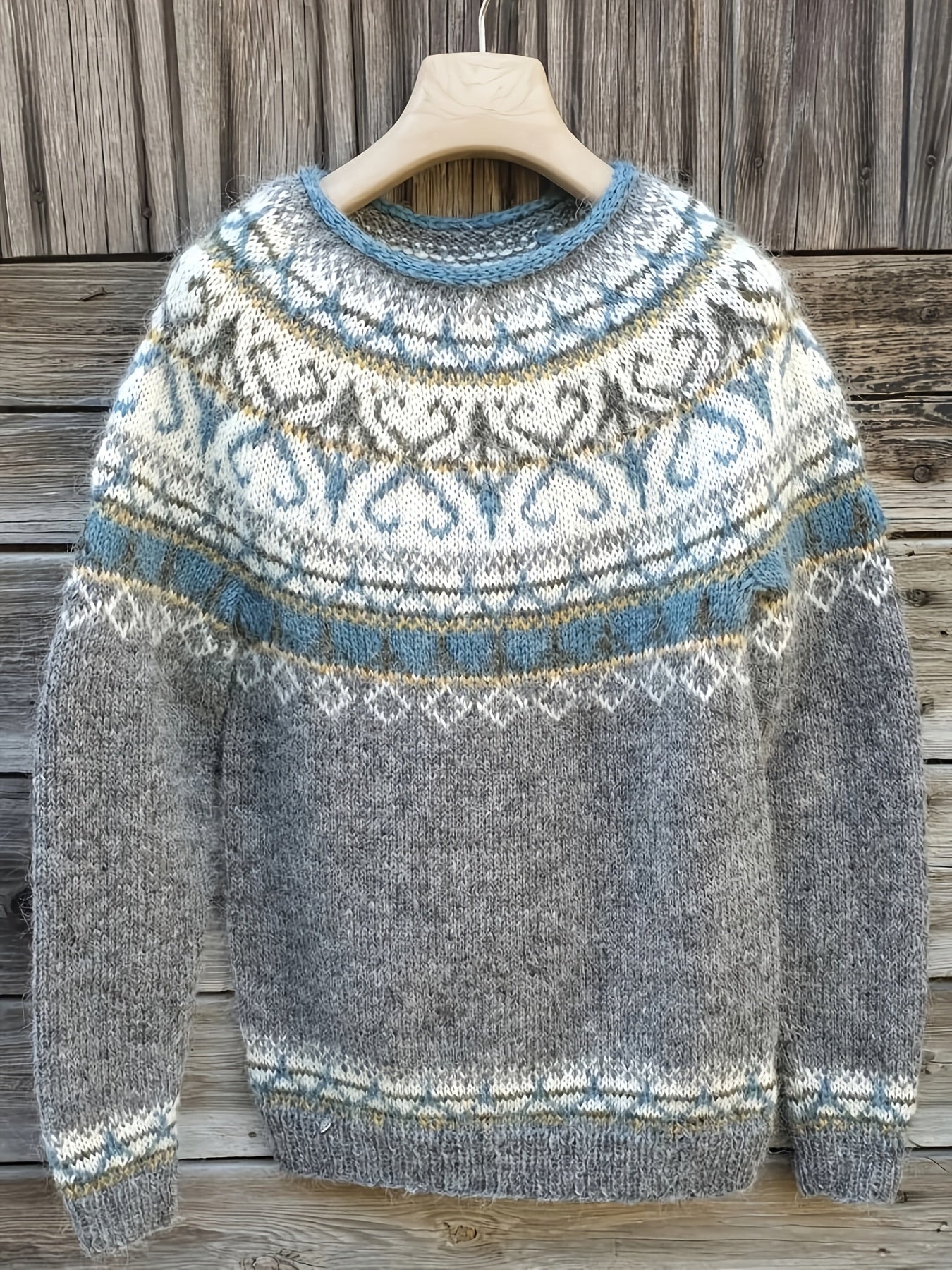 Aura | Cozy Nordic Winter Sweater