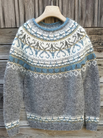 Aura | Cozy Nordic Winter Sweater