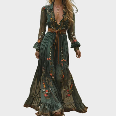 Luna | Boho Chic Maxi Dress