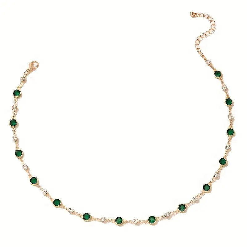 Verde | Stunning Green Pendant Necklace