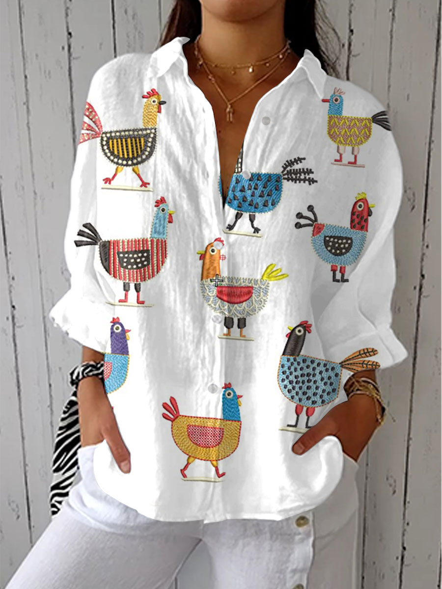 Poppy | Fun Hen Party Blouse