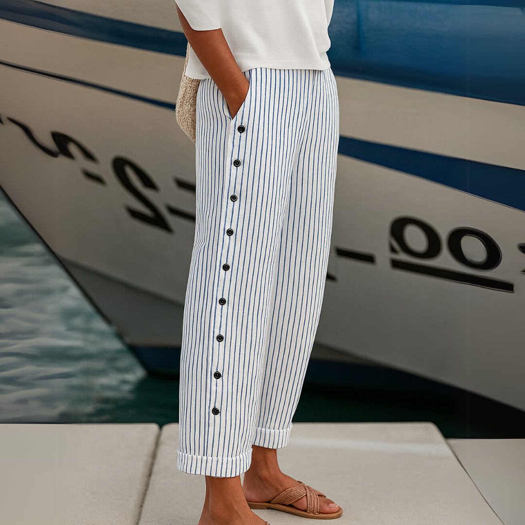 Breezy | Coastal Stripe Trousers