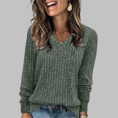 Dune | Cozy V-Neck Sweater
