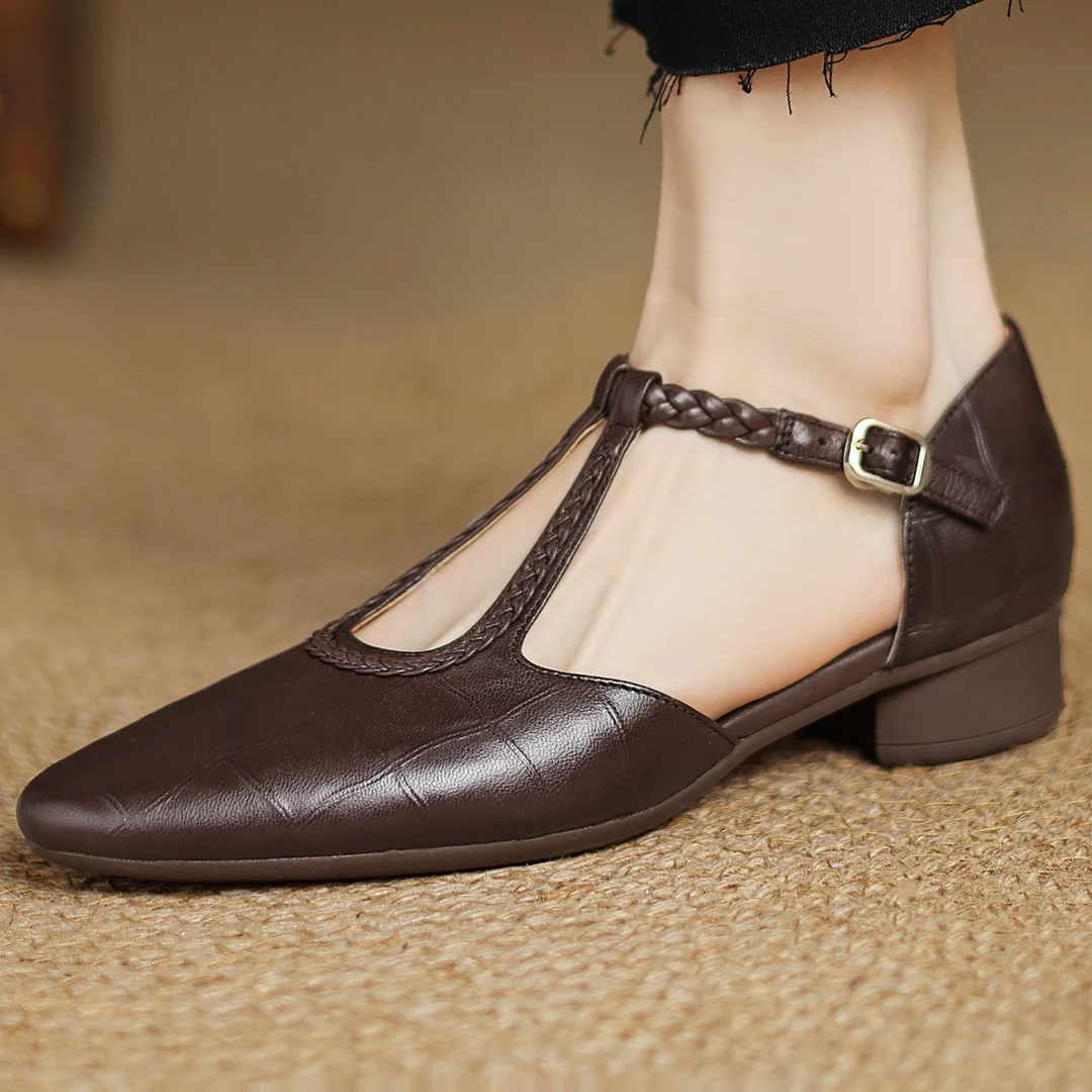 Nala | Chic Leather Mary Janes