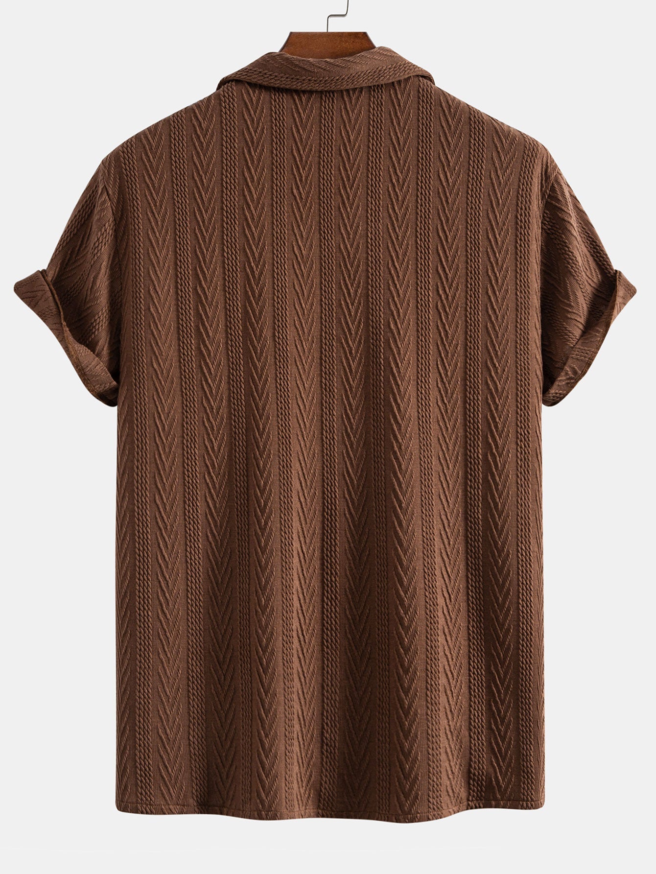 Nalu | Textured Cuban Shirt & Shorts