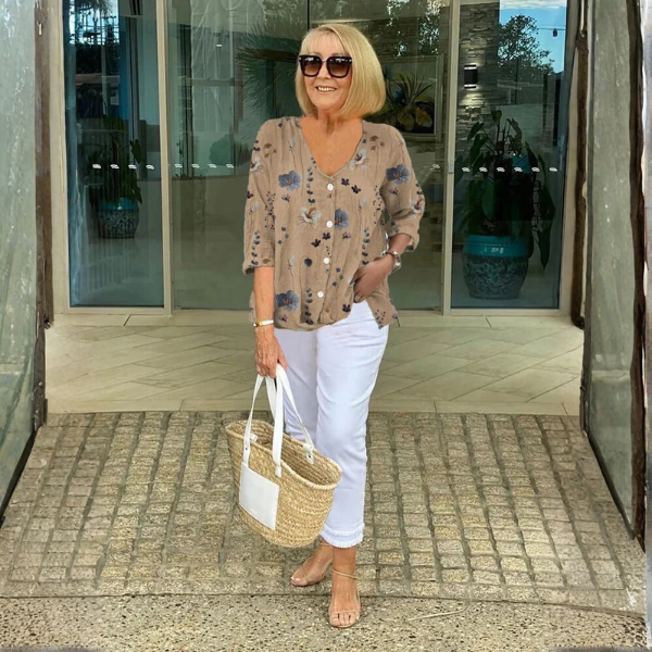 Jasmine | Chic Printed Tunic Top