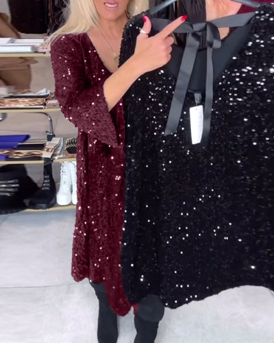 Velour | Sequined Dress with Elegance