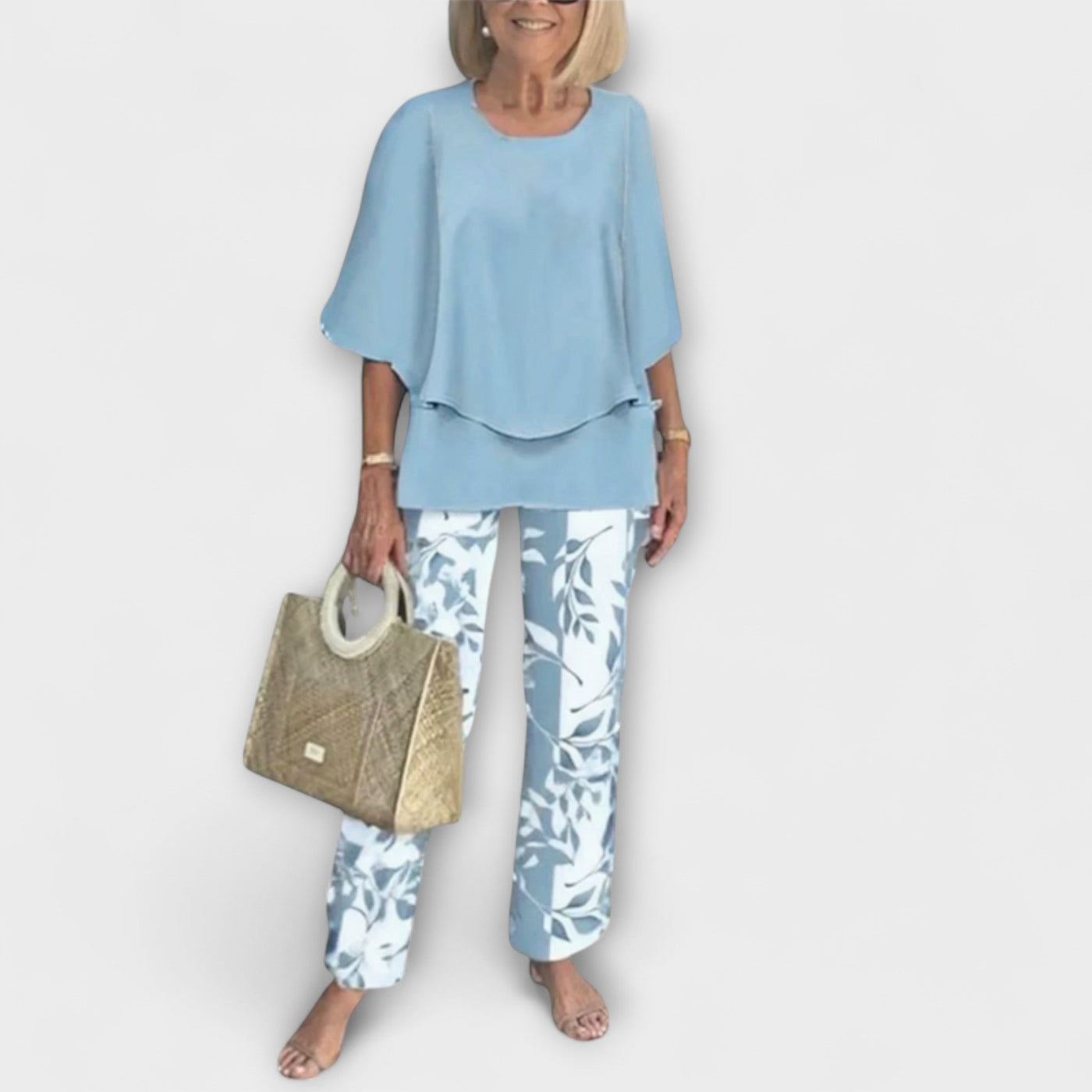 Rosie | Chic Blouse and Trousers