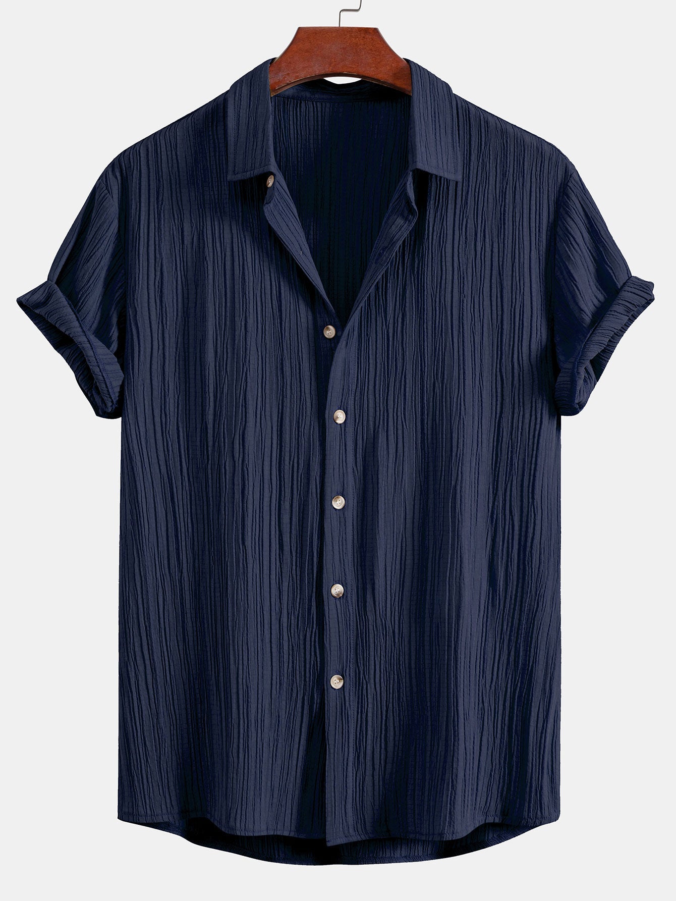 Breeze | Wrinkled Structured Shirt & Trousers